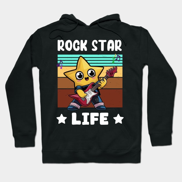 Rock Star Life Hoodie by Montony